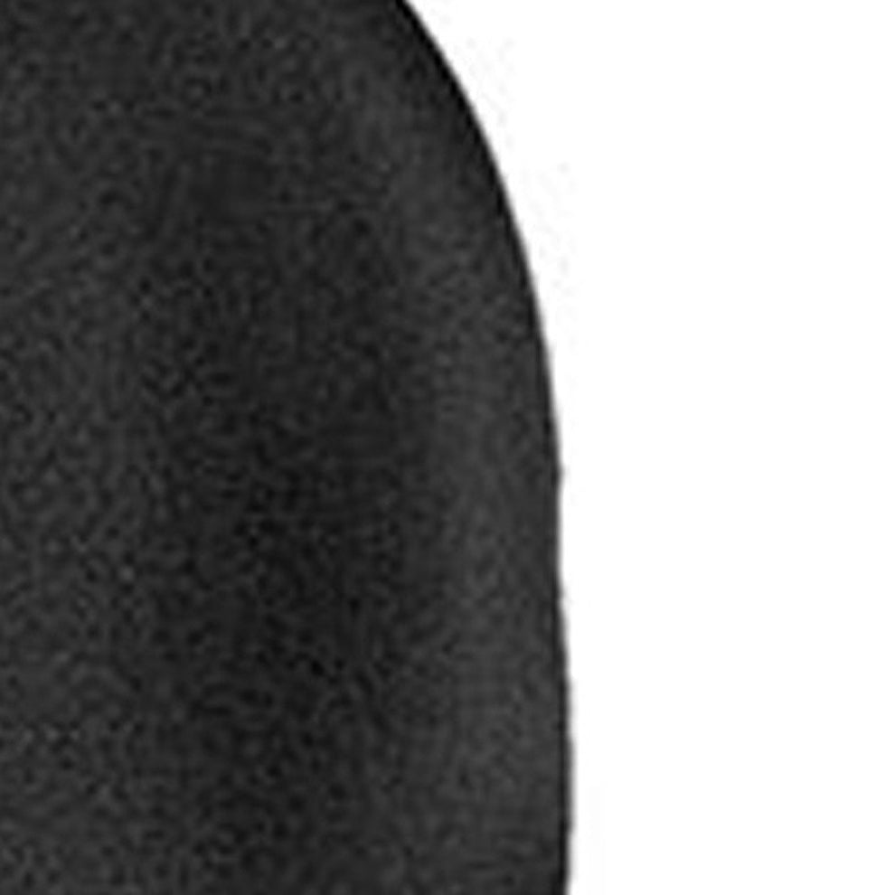 Black Fabric Chair By Homeroots - 372358 | Office Chairs | Modishstore - 5
