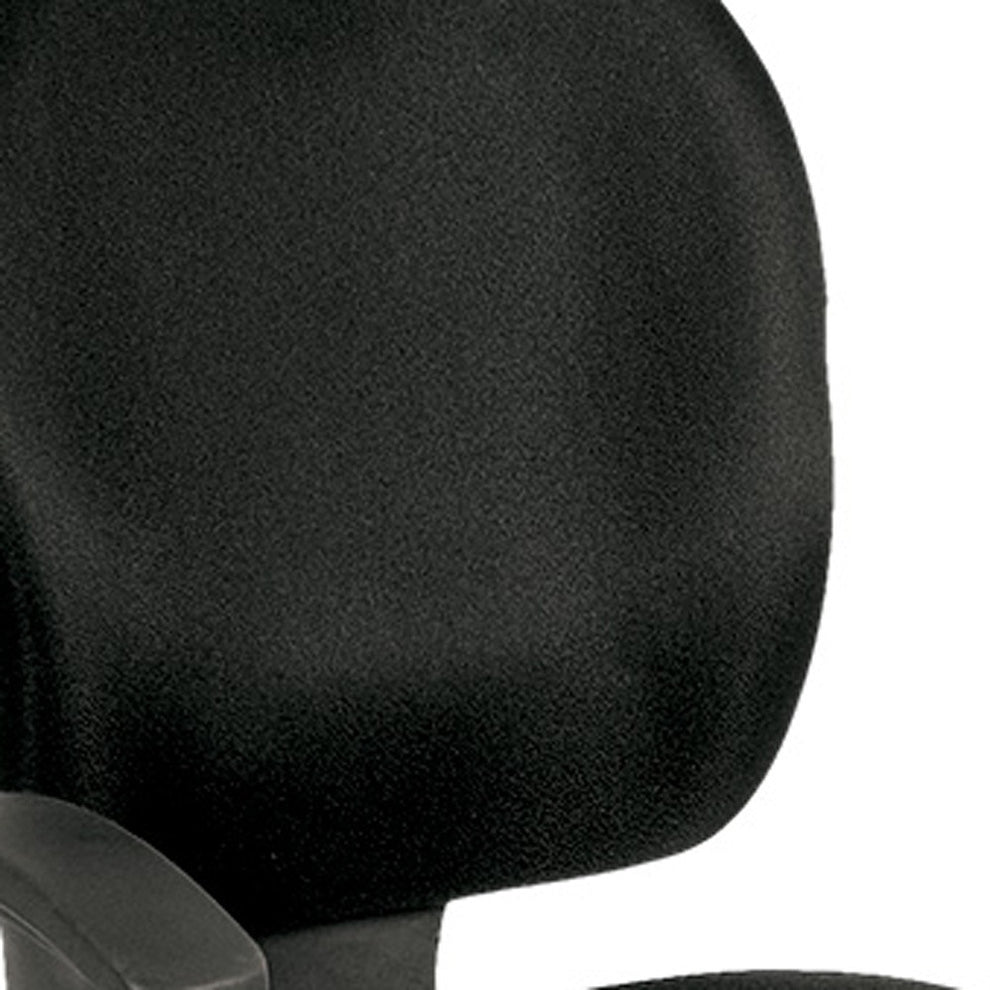 Charcoal Fabric Chair By Homeroots | Office Chairs | Modishstore - 3