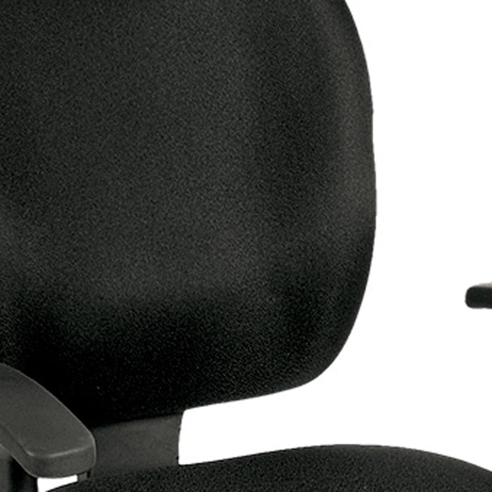 Charcoal Fabric Chair By Homeroots | Office Chairs | Modishstore - 5