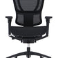 Black Mesh Tilt Tension Control Chair By Homeroots | Office Chairs | Modishstore