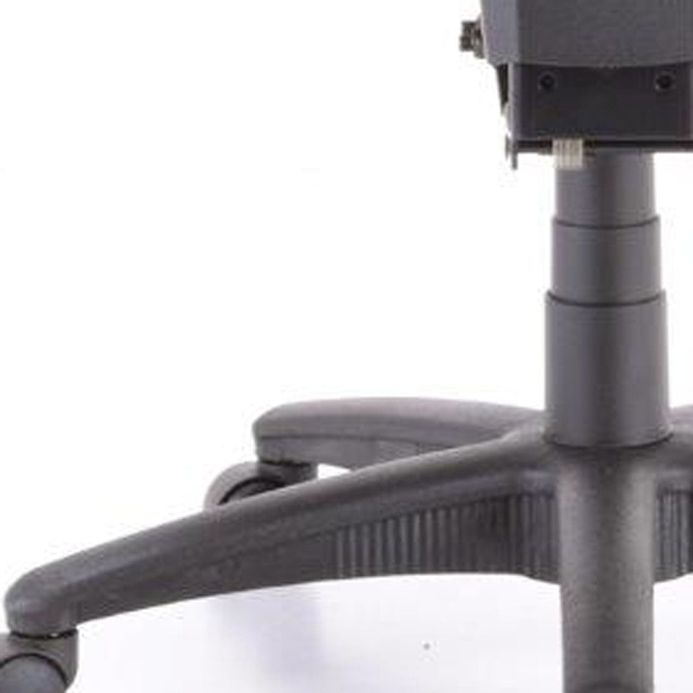 Black Mesh Fabric Chair By Homeroots - 372409 | Office Chairs | Modishstore - 4