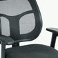 Black Mesh Fabric Chair By Homeroots - 372412 | Office Chairs | Modishstore - 3