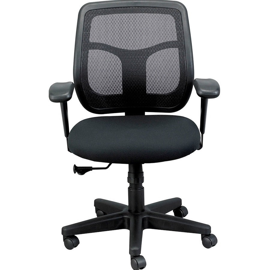 Black Mesh / Fabric By Homeroots | Office Chairs | Modishstore