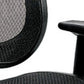 Black Mesh Chair By Homeroots - 372417 | Office Chairs | Modishstore - 5