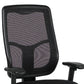 Black Mesh Chair By Homeroots - 372425 | Office Chairs | Modishstore - 4