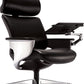 Black Leather Chair By Homeroots - 372428 | Office Chairs | Modishstore