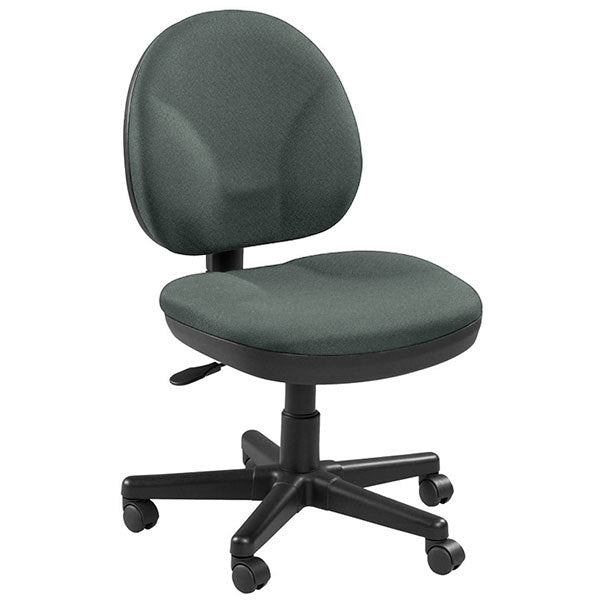 Ebony Fabric Chair By Homeroots | Office Chairs | Modishstore - 6