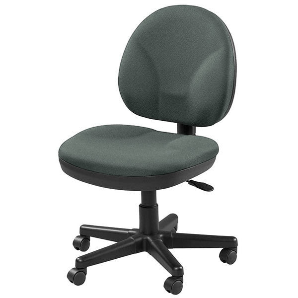 Ebony Fabric Chair By Homeroots | Office Chairs | Modishstore - 8