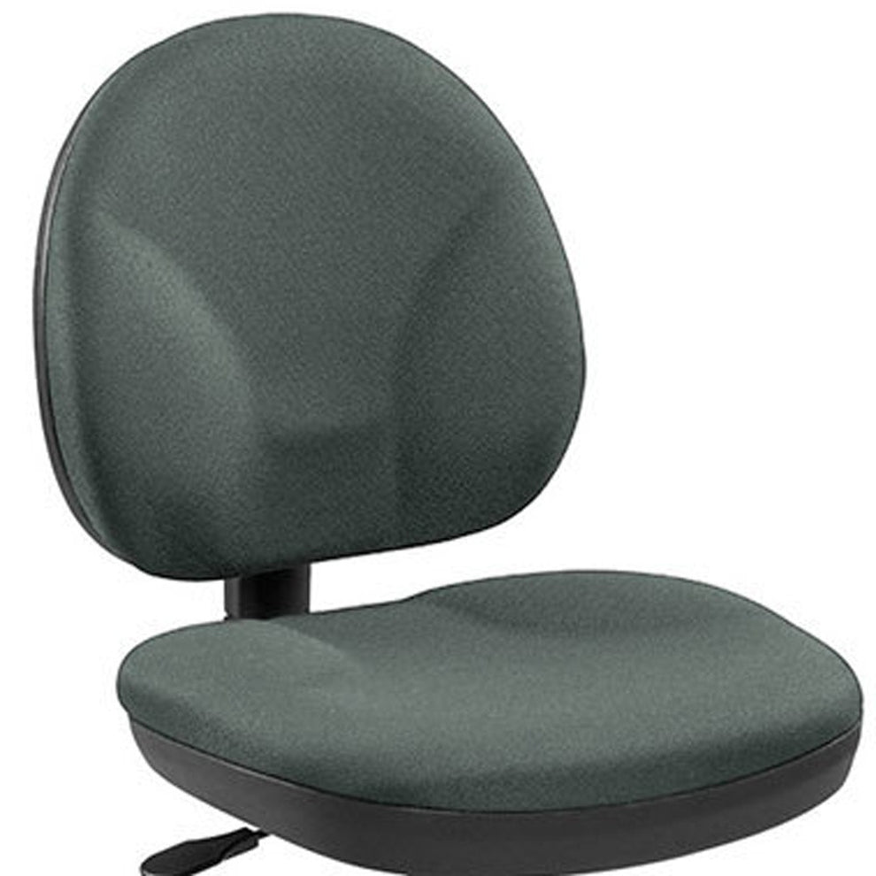 Ebony Fabric Chair By Homeroots | Office Chairs | Modishstore - 9