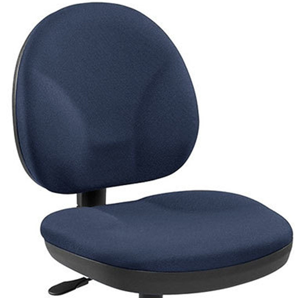 Ebony Fabric Chair By Homeroots | Office Chairs | Modishstore - 14