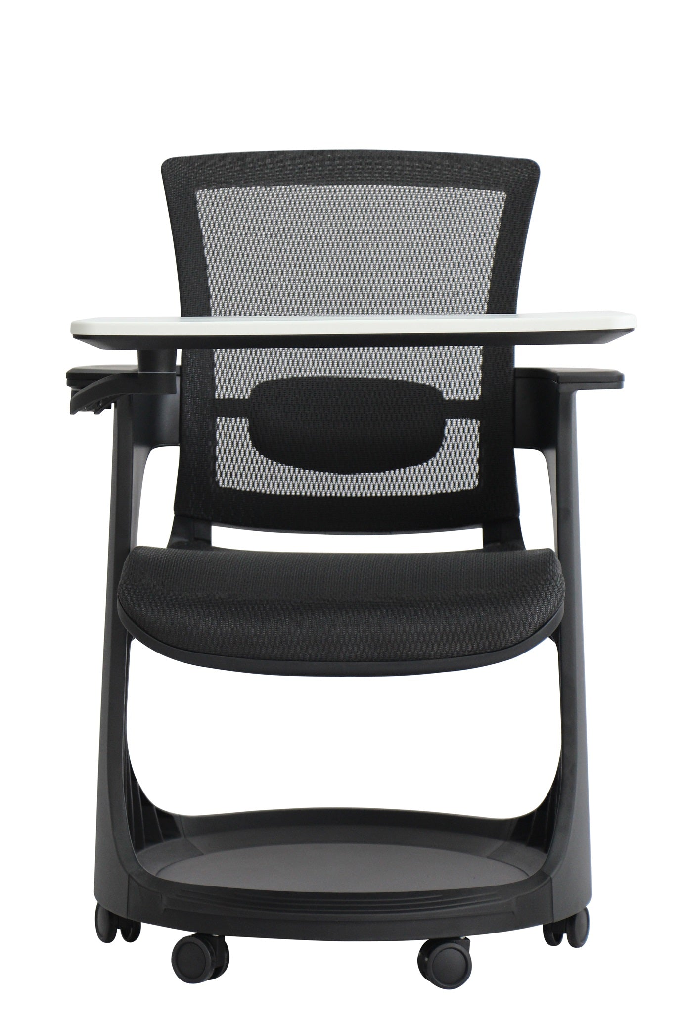 Black Mesh Seat and Back Chair By Homeroots | Office Chairs | Modishstore