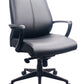 Black Leather Chair By Homeroots - 372455 | Office Chairs | Modishstore