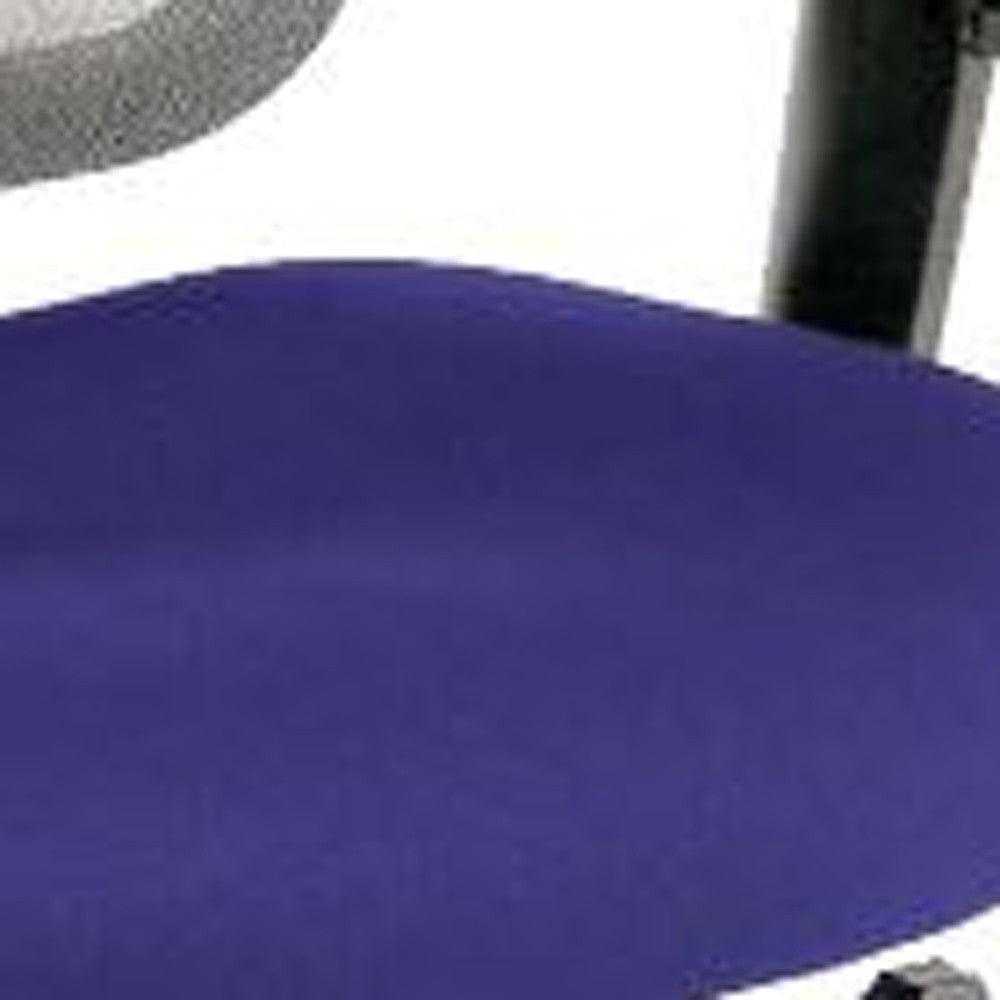 Grey Mesh / Fabric Chair By Homeroots | Office Chairs | Modishstore - 18