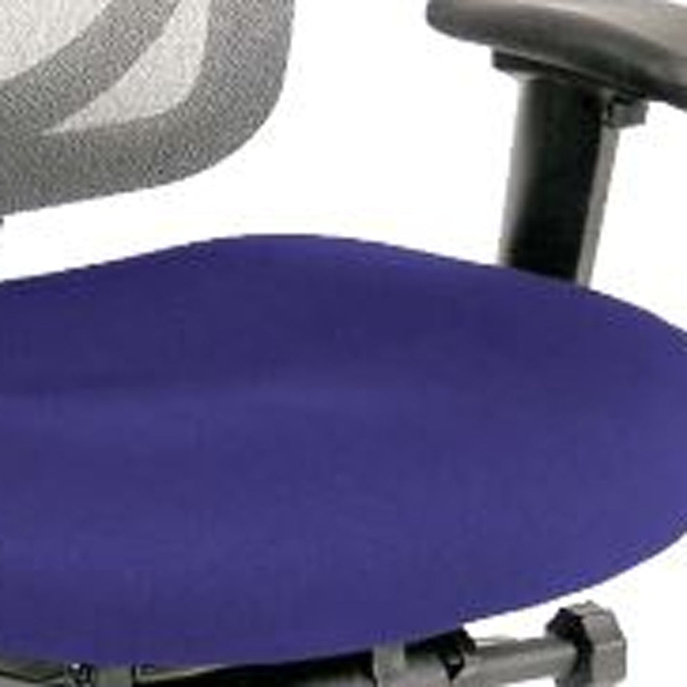 Grey Mesh / Fabric Chair By Homeroots | Office Chairs | Modishstore - 19