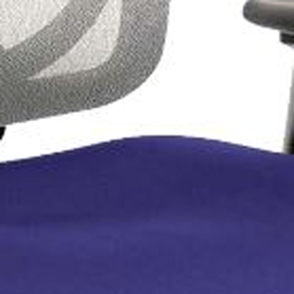 Grey Mesh / Fabric Chair By Homeroots | Office Chairs | Modishstore - 20