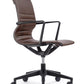 Black Vinyl Fle Tilt Chair By Homeroots | Office Chairs | Modishstore - 6
