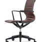 Black Vinyl Fle Tilt Chair By Homeroots | Office Chairs | Modishstore - 9