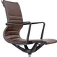 Black Vinyl Fle Tilt Chair By Homeroots | Office Chairs | Modishstore - 10