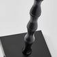 Floor Lamp Black Metal Textured Pole By Homeroots | Floor Lamps | Modishstore - 2