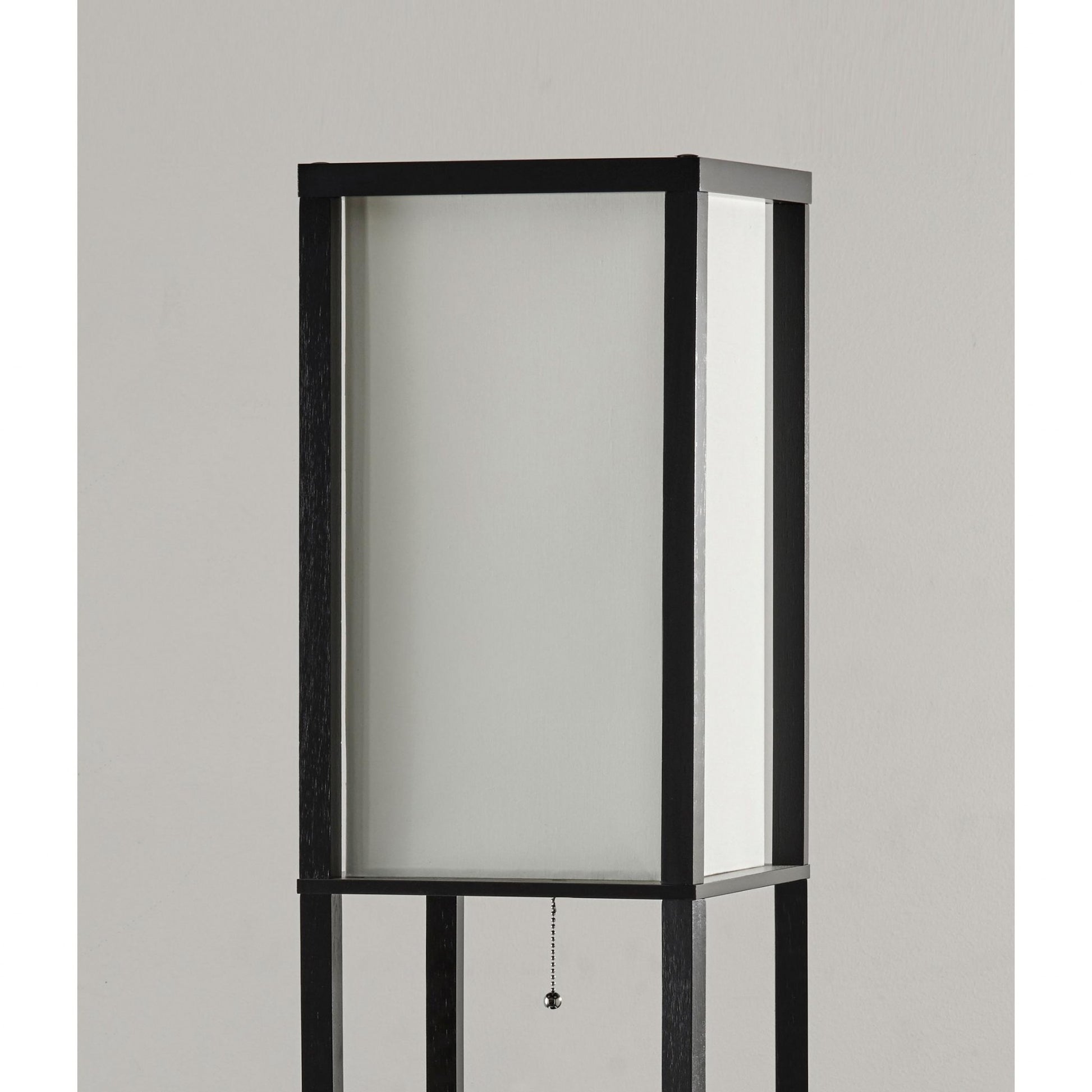 H Sleek Column Style Floor Lamp with Storage By Homeroots | Floor Lamps | Modishstore - 3