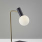 Retro White Globe LED Desk Lamp By Homeroots | Desk Lamps | Modishstore