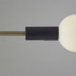 Retro White Globe LED Desk Lamp By Homeroots | Desk Lamps | Modishstore - 2
