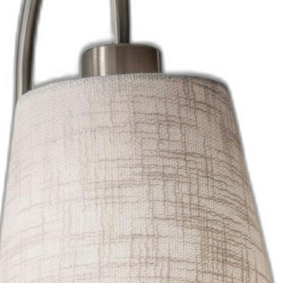 Antique Brass and Black Metal Wall Lamp with USB Charging Station Wood Shelf By Homeroots | Wall Lamps | Modishstore - 4