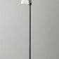 Adjustable Three Light Floor Lamp in Black Nickel Finish With Frosted Inner Shades | Floor Lamps | Modishstore