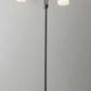 Adjustable Three Light Floor Lamp in Black Nickel Finish With Frosted Inner Shades | Floor Lamps | Modishstore - 2