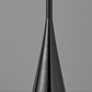 Dramatic Floor Lamp Bell Shaped Base in Black Nickel Finish Metal By Homeroots | Floor Lamps | Modishstore - 4