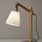 Rustic Hinged Natural Wood Table Lamp By Homeroots | Desk Lamps | Modishstore