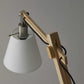 Rustic Hinged Natural Wood Table Lamp By Homeroots | Desk Lamps | Modishstore - 2
