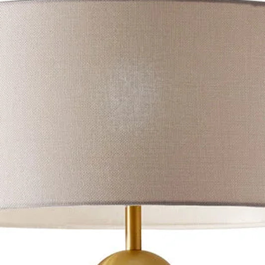 Brass Metal Floor Lamp By Homeroots | Floor Lamps | Modishstore