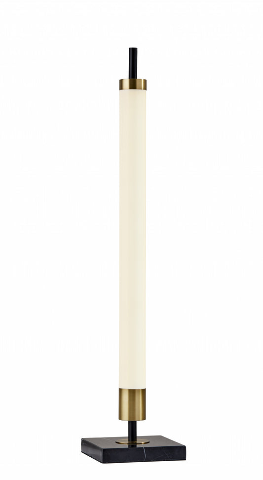 Black Metal LED Table Lamp By Homeroots | Table Lamps | Modishstore