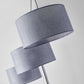 Three Light Floor Lamp Brushed Metal Swing Arms By Homeroots | Floor Lamps | Modishstore - 2