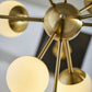 Orbital Sphere Brass LED Table Lamp By Homeroots | Table Lamps | Modishstore - 3