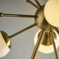 Orbital Sphere Brass LED Table Lamp By Homeroots | Table Lamps | Modishstore - 4