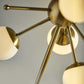 Orbital Sphere Brass LED Table Lamp By Homeroots | Table Lamps | Modishstore - 5