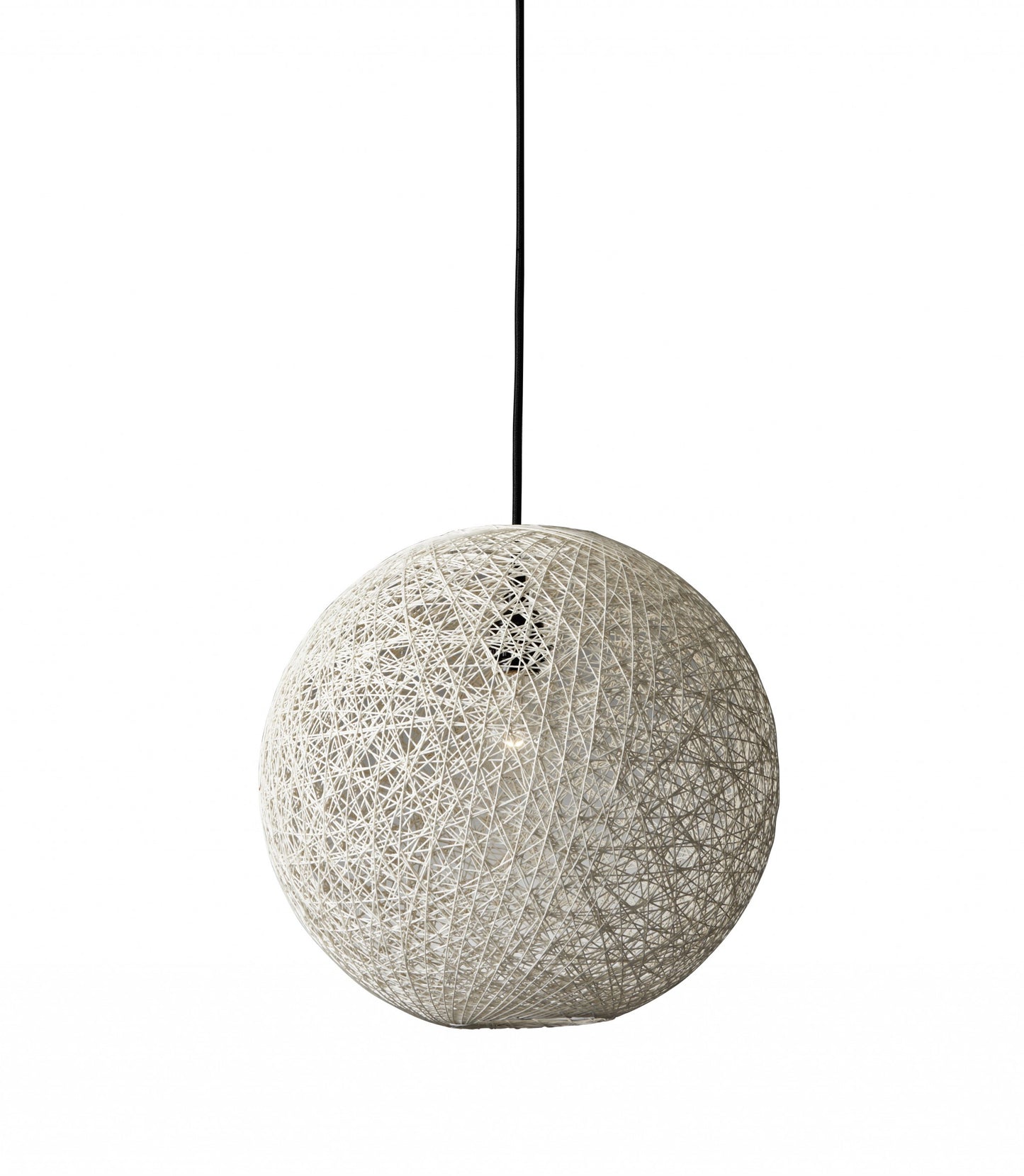Groovy Rattan String Shade Large Pendant Light By Homeroots | Pendant Lamps | Modishstore