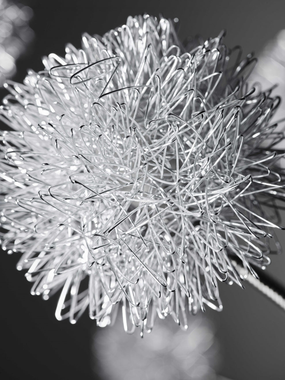 Aluminum Dandelion Floor Lamp By Homeroots | Floor Lamps | Modishstore - 2