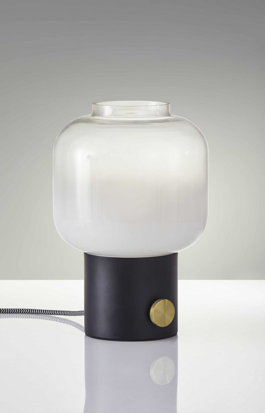Mod Pod Black Glass Table Lamp | Table Lamps | Modishstore