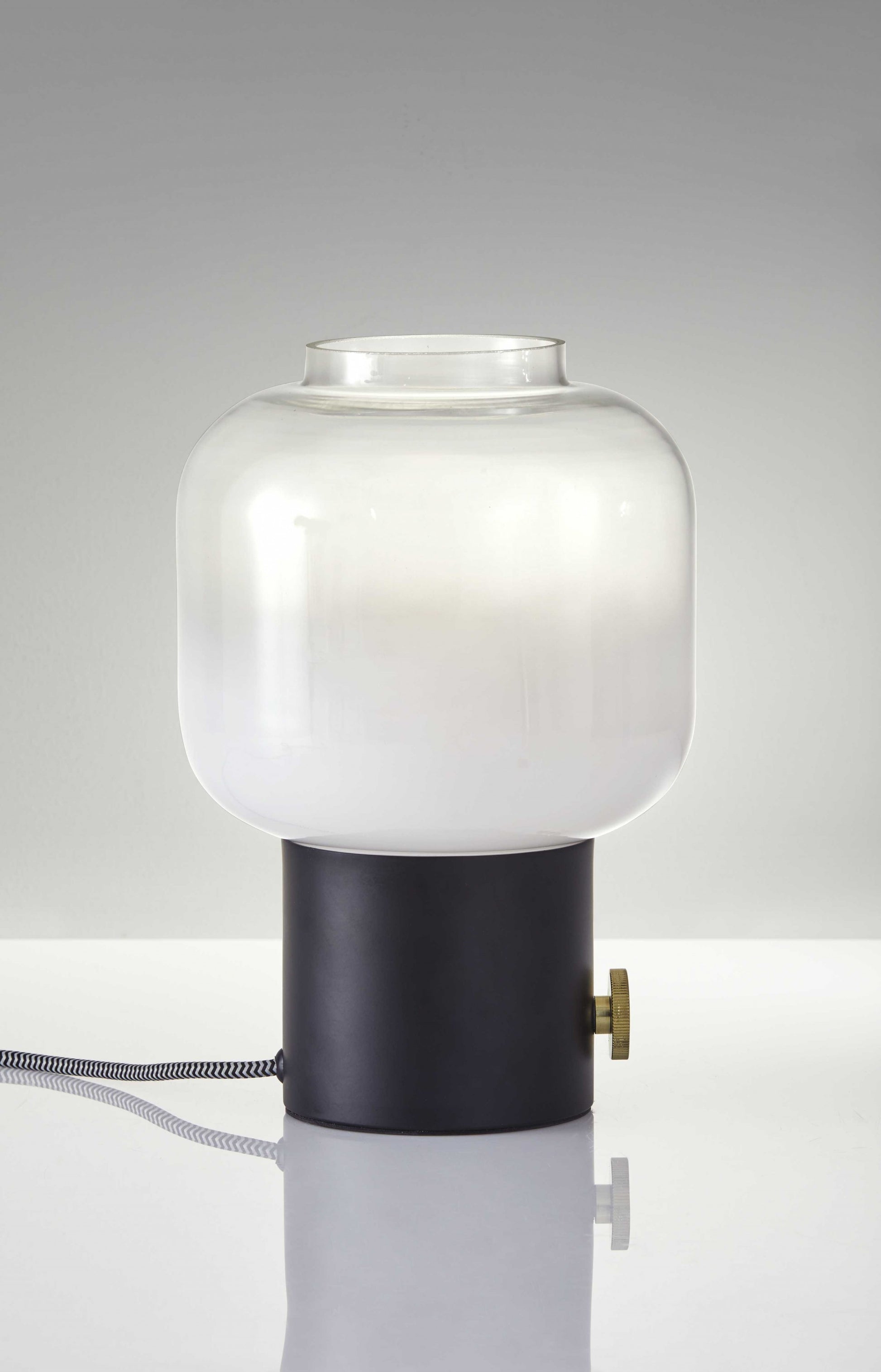 Mod Pod Black Glass Table Lamp | Table Lamps | Modishstore - 2