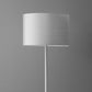 White on White Metal Table Lamp By Homeroots | Table Lamps | Modishstore - 2