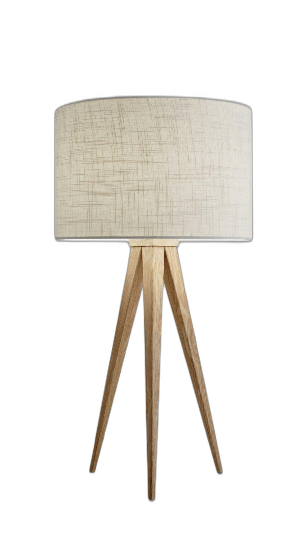 Treble Natural Wood Table Lamp By Homeroots | Table Lamps | Modishstore - 2