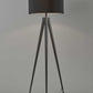 Treble Floor Lamp Three Black Metal Legs By Homeroots | Floor Lamps | Modishstore