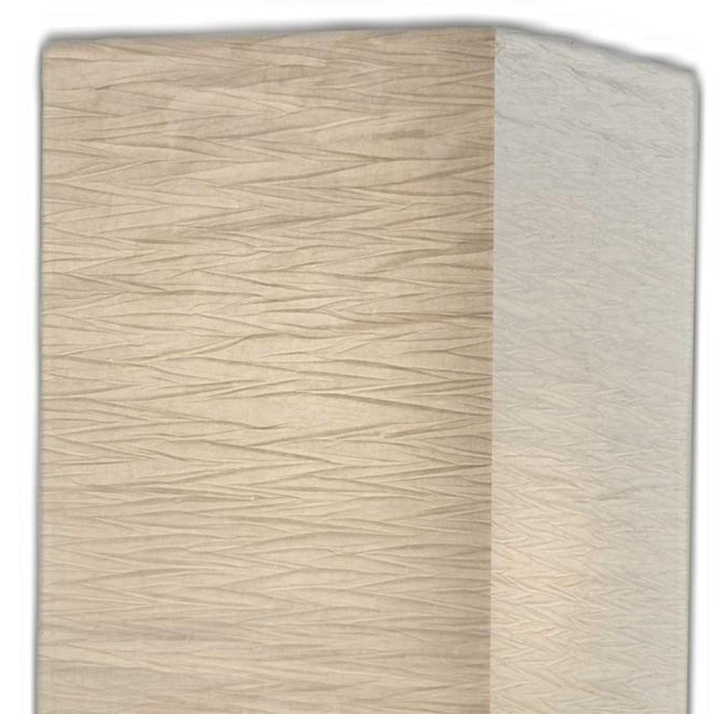 Wildside Paper Shade Floor Lamp with Walnut Wood Base By Homeroots | Floor Lamps | Modishstore - 3