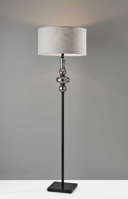 Spherule Black Mercury Glass Floor Lamp | Floor Lamps | Modishstore