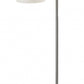 Modern Floor Lamp Gnome Smoked Glass Matte Black | Floor Lamps | Modishstore - 3