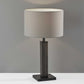 Black Wood Monument Table Lamp | Table Lamps | Modishstore