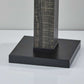 Black Wood Monument Table Lamp | Table Lamps | Modishstore - 2